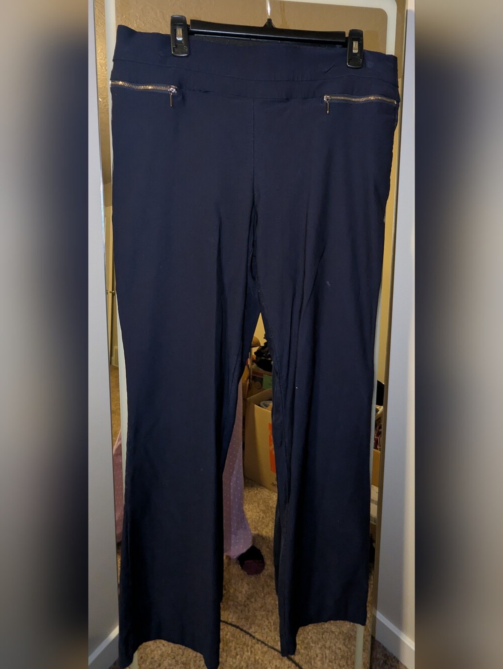 Comfort Stretch Navy Pants